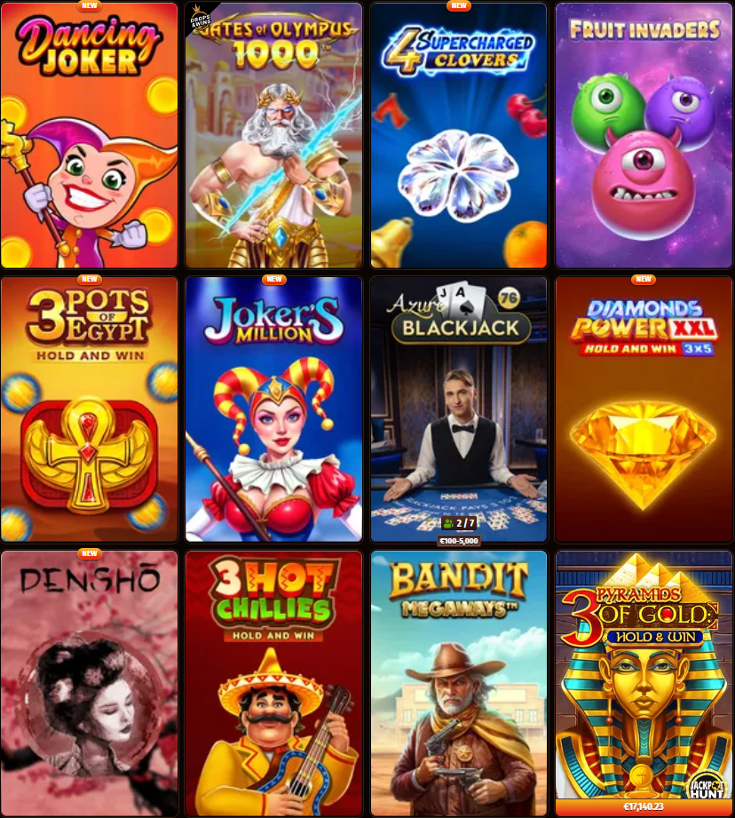 Westace casino games